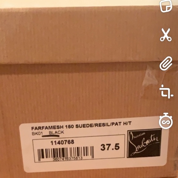 Christian Louboutin Farfamesh - Picture 5 of 8